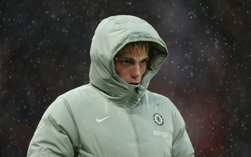 门将桑切斯, 半场两队均 门将桑切斯, 半场两队均